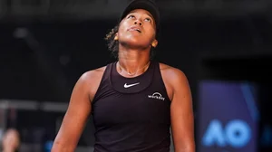 Naomi Osaka was left frustrated by injury. 