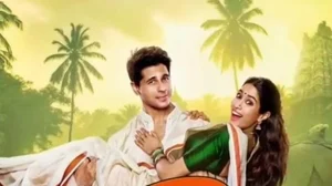 Instagram : Sidharth Malhotra and Janhvi Kapoor Param Sundar motion poster 