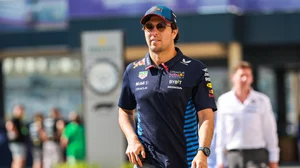 Red Bull driver Sergio Perez