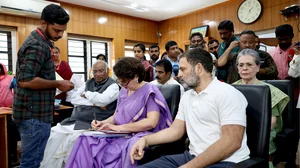 | File Pic : Priyanka Gandhi Files Nomination For Wayanad Bypoll