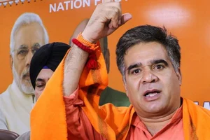 File Photo : BJPs Jammu and Kashmir unit president Ravinder Raina |