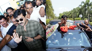 X : Ram Charan mobbed by fans