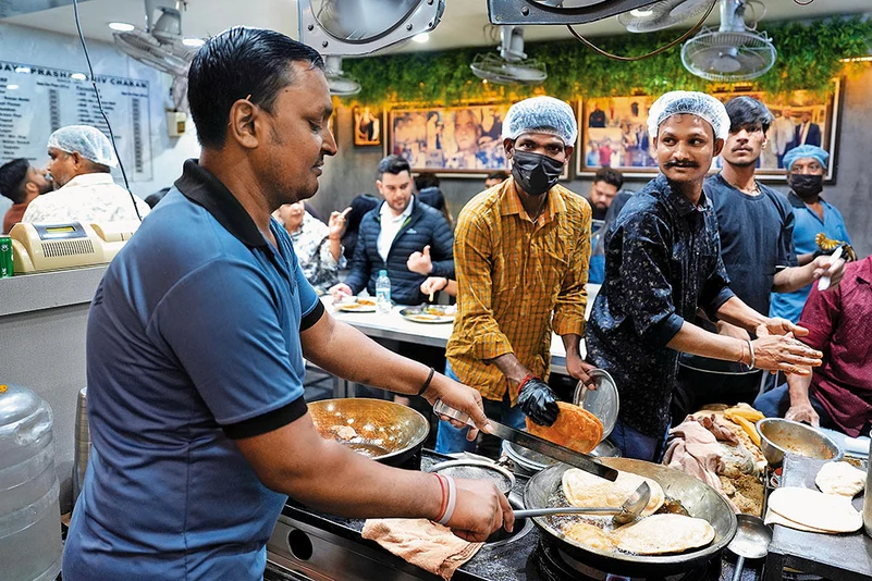 Old Delhi’s famous Pt Gaya Prasad Shiv Charan Paranthewala