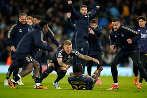 Photo: AP/Dave Thompson : UEFA Champions League: Real Madrid vs Manchester City