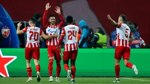 Red Star Belgrade earned their first win of this season's Champions League.