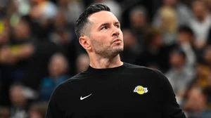 Los Angeles Lakers coach JJ Redick