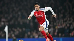 Arsenal defender William Saliba