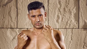 Special Arrangement : File photo of Indian wrestler Sangram Singh.