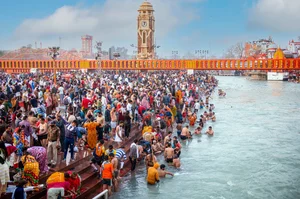 Shutterstock : The Maha Kumbh Mela 2025 is set to begin in Prayagraj