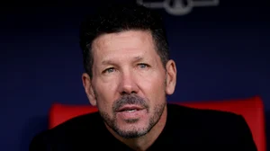 Atletico Madrid manager Diego Simeone