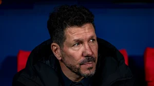 Atletico Madrid manager Diego Simeone