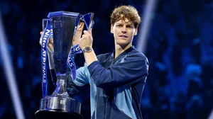 ATP Finals champion Jannik Sinner