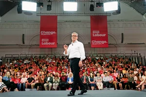 Photo: AP : The New PM: Starmer’s Labour has landed with a supermajority without winning the proverbial ‘hearts and minds’ of the people