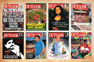 Past covers from Outlook’s most famous stories, including the cricket betting racket and Kashmir Azadi poll