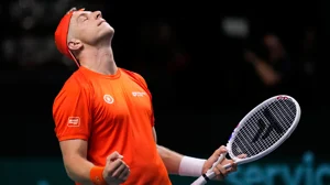 Tallon Griekspoor inspired the Netherlands to the Davis Cup final