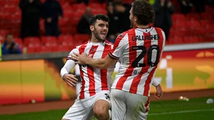 Four-goal Stoke star Tom Cannon