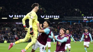 Burnley goalkeeper James Trafford