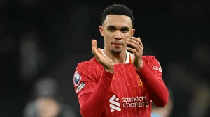 Liverpool right-back Trent Alexander-Arnold.