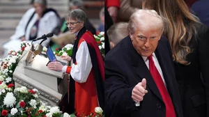 | Photo: AP : Bishop Asks Trump To 'Have Mercy' On Immigrants, LGBTQ Community; POTUS Hits Back With 'Nasty' Remark