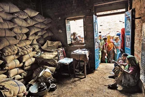 Photo: Getty Images : Issues Matter: People say free ration provided by the Centre is helping them sail through