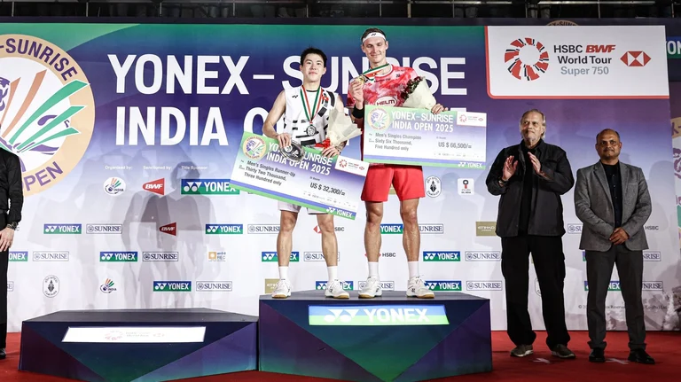 Viktor Axelsen wins India Open 2025 title. - Photo: X | Viktor Axelsen