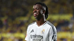 Vinicius Junior scored a penalty in Real Madrid's 1-1 draw with Las Palmas