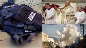 | Photo: AP : Babies Freeze To Death As Israel Bombards Gaza; Pope's Christmas Remarks Upset Tel Aviv 