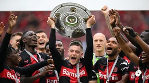 Bayer Leverkusen's Florian Wirtz.